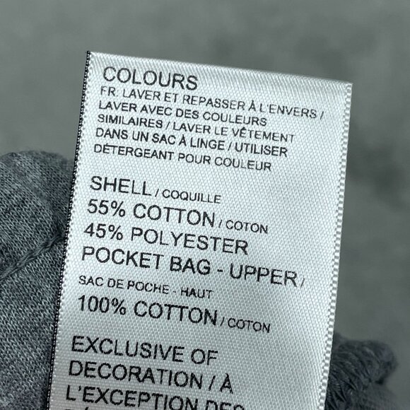 Puma Gray Jogger Sweatpants L Lightweight Lounge Pants 32 a1156 - Picture 6 of 8